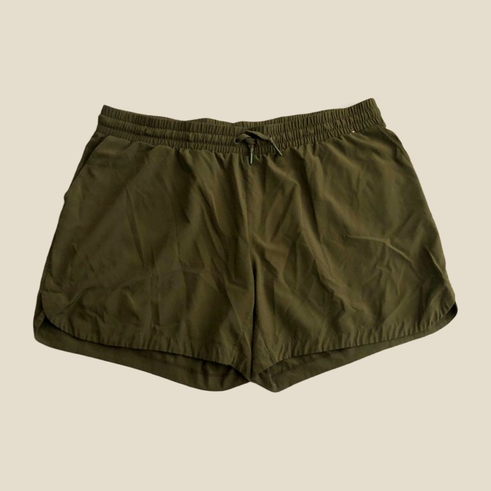 Mondetta Olive Green Pull On Active Lounge Shorts size XXL